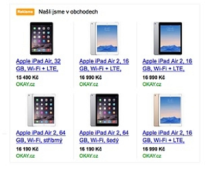 Seznam spouští produktové reklamy. Mají konkurovat Google Nákupům