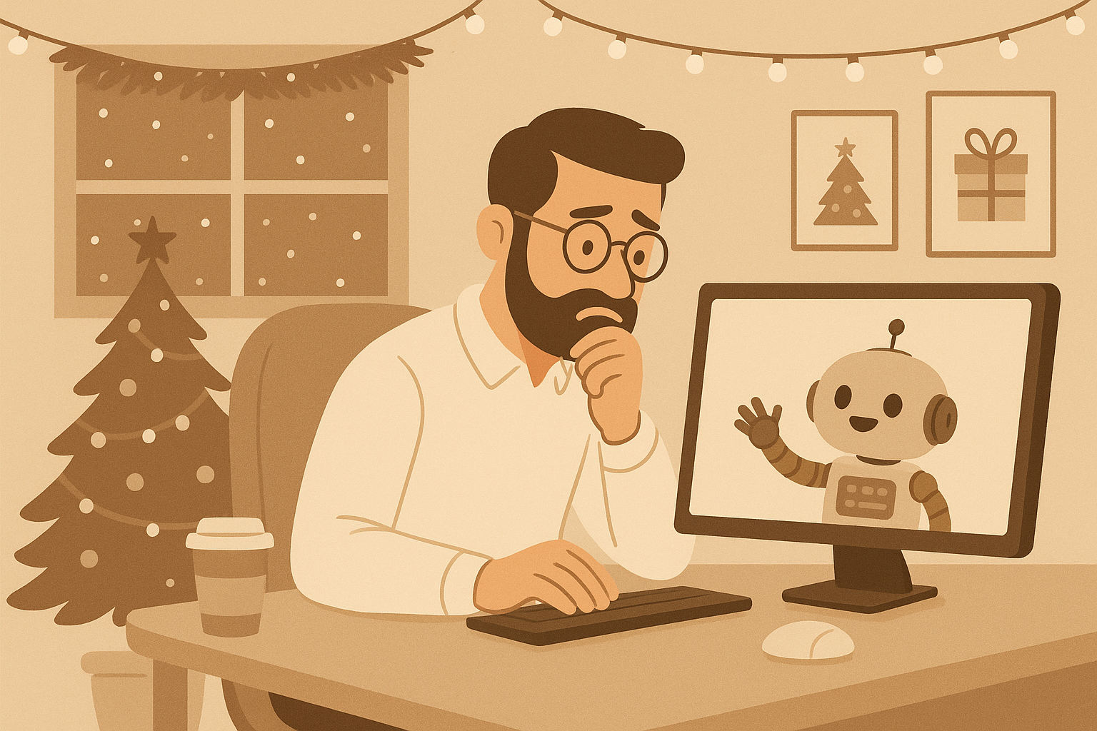 Vánoční příběh o AI, která neuměla dělat zázraky sama